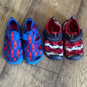 Nautica Hurley Kids Water Shoes - Lot size 6 & 7